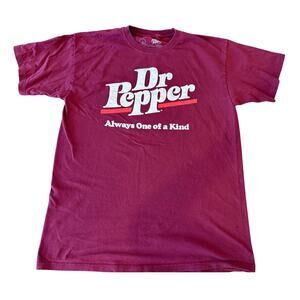 DR PEPPER Logo Tee T-Shirt Top Unisex size Large L